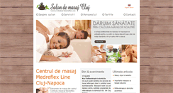 Desktop Screenshot of masaj-cluj.ro